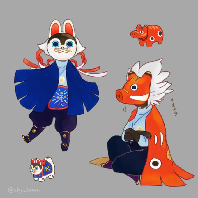 sky　面白古物より sky、にほんの伝統工芸・縁起物とも相性よさそうだなあと出来心 #sky星