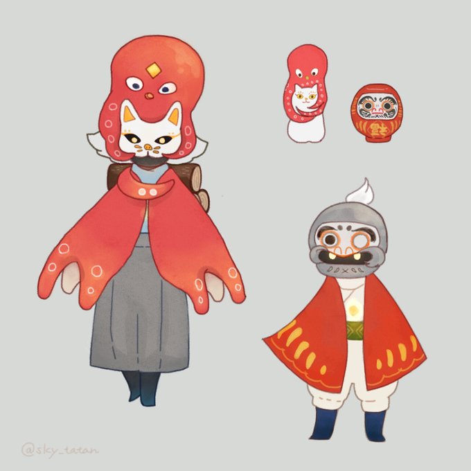 「mask traditional youkai」 illustration images(Latest)