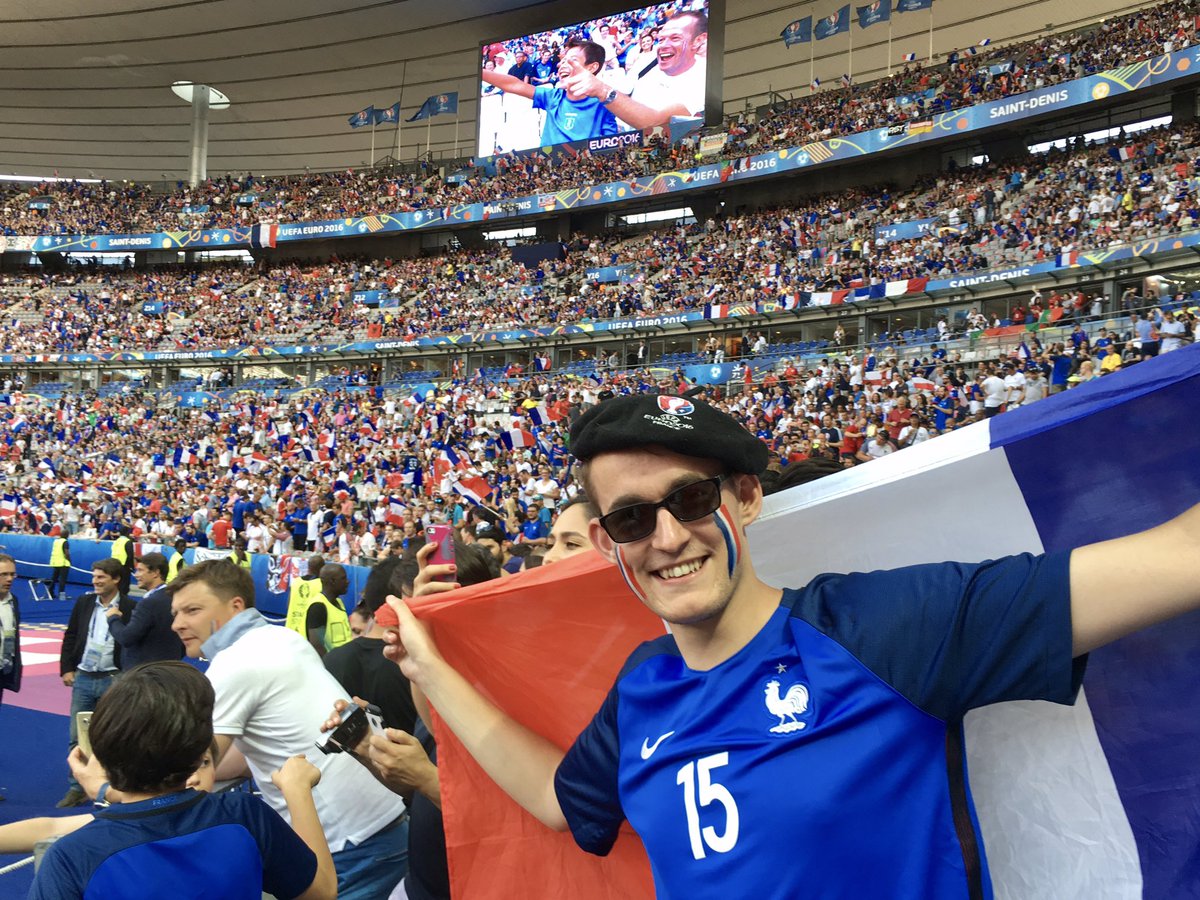 Trip 7; July 2016France 0-1 Portugal (Paris) Notes: The fourth and final Euro 2016 match I attended; the final. I backed the wrong horse for this match - went all out for France  (they were the host nation, I had to right...!?). I later bought the Portugal shirt