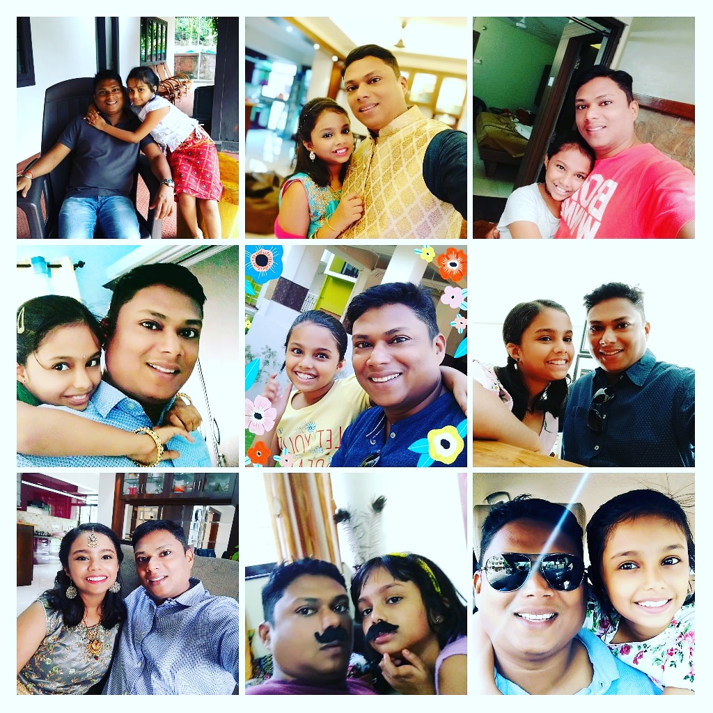 oparesh's tweet image. No other love in the universe is like the love of a father has for his little girl #nationgirlchildday