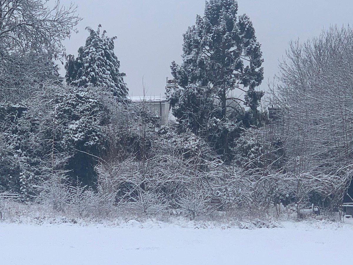 StCowley's tweet photo. St Christopher’s in the snow ❄️ ❤️ https://t.co/66CSzB2ZqQ
