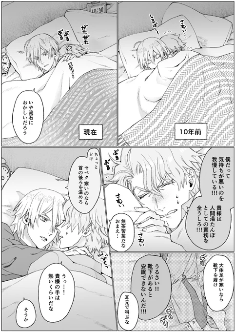 寒い夜のシルセベ⚔⚡
inホリデー中の?家(多分)

家族愛とそうでない所を行ったり来たり… 