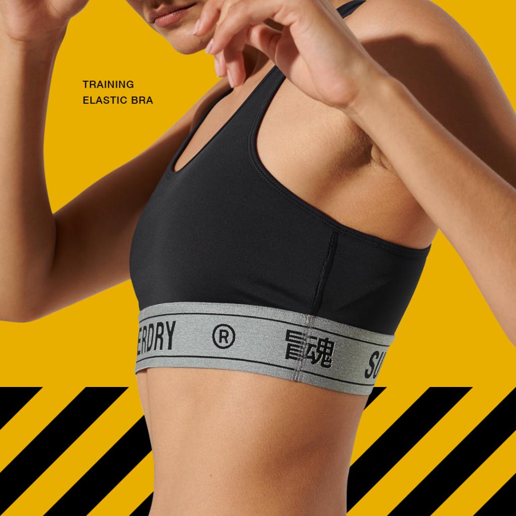 Superdry's tweet photo. Sculpted for mid-impact training. Train in style. Train in comfort. Available in Black, Grey Marl and Volt Yellow. https://t.co/IwGCoJzjdj #WinDifferent https://t.co/JKO3I38vwL
