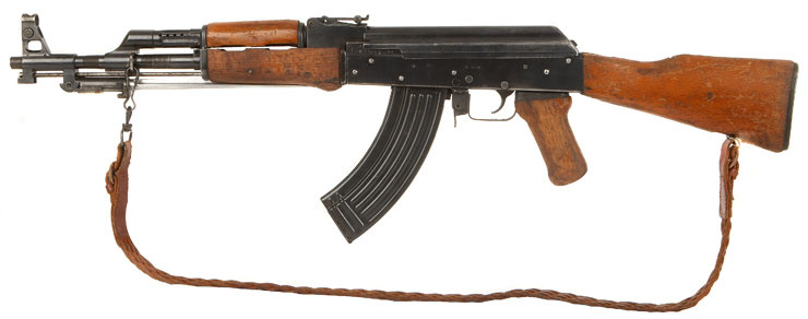 Then you have the Norinco Type 56, which is the Chinese patent Kalashnikov. It has a few alterations but I believe most of these were to accommodate local production modes/factory machinery.