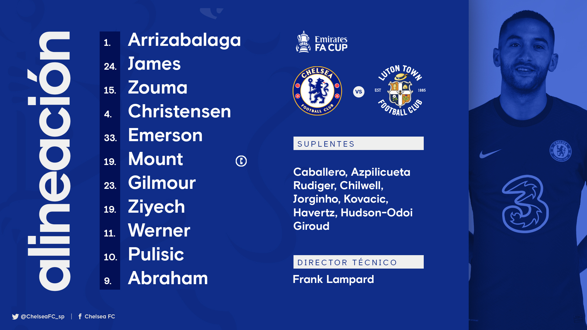 ¿Quién es el 11 del Chelsea