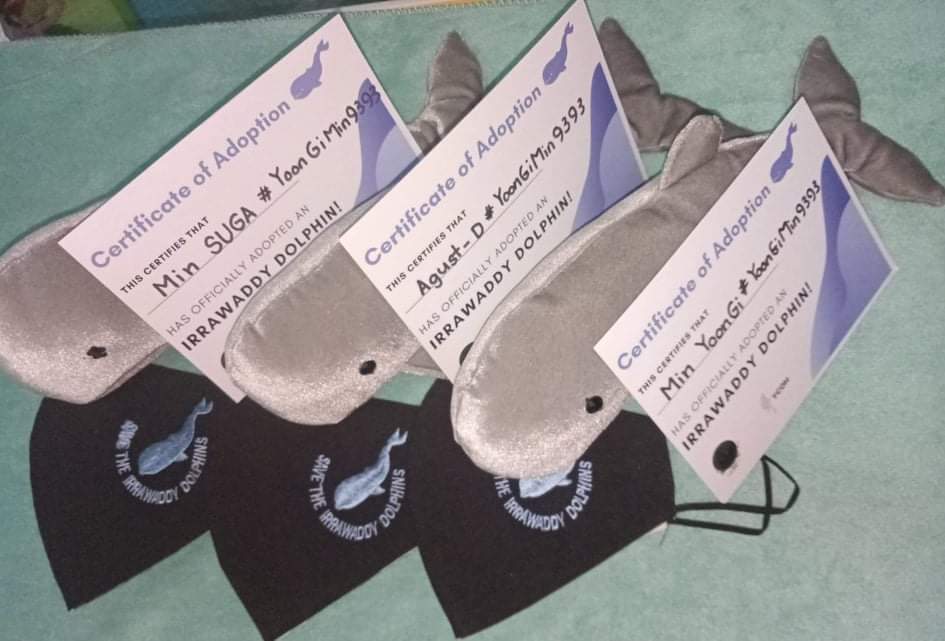 Mo99Mo0's tweet photo. Dear YoonGi
I really miss you
I adopted IRRAWADDY DOLPHIN for your birthday
I love you more than I can say Min PD 💙
@BTS_twt
#toMinYoonGi
#toSUGA https://t.co/5PcyRgvY2S
