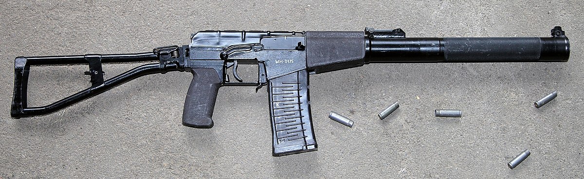 There's also the non-marksman alternative, the AS-Val which was developed around the same time because the USSR had a bit of an insurgent problem in the 80s.