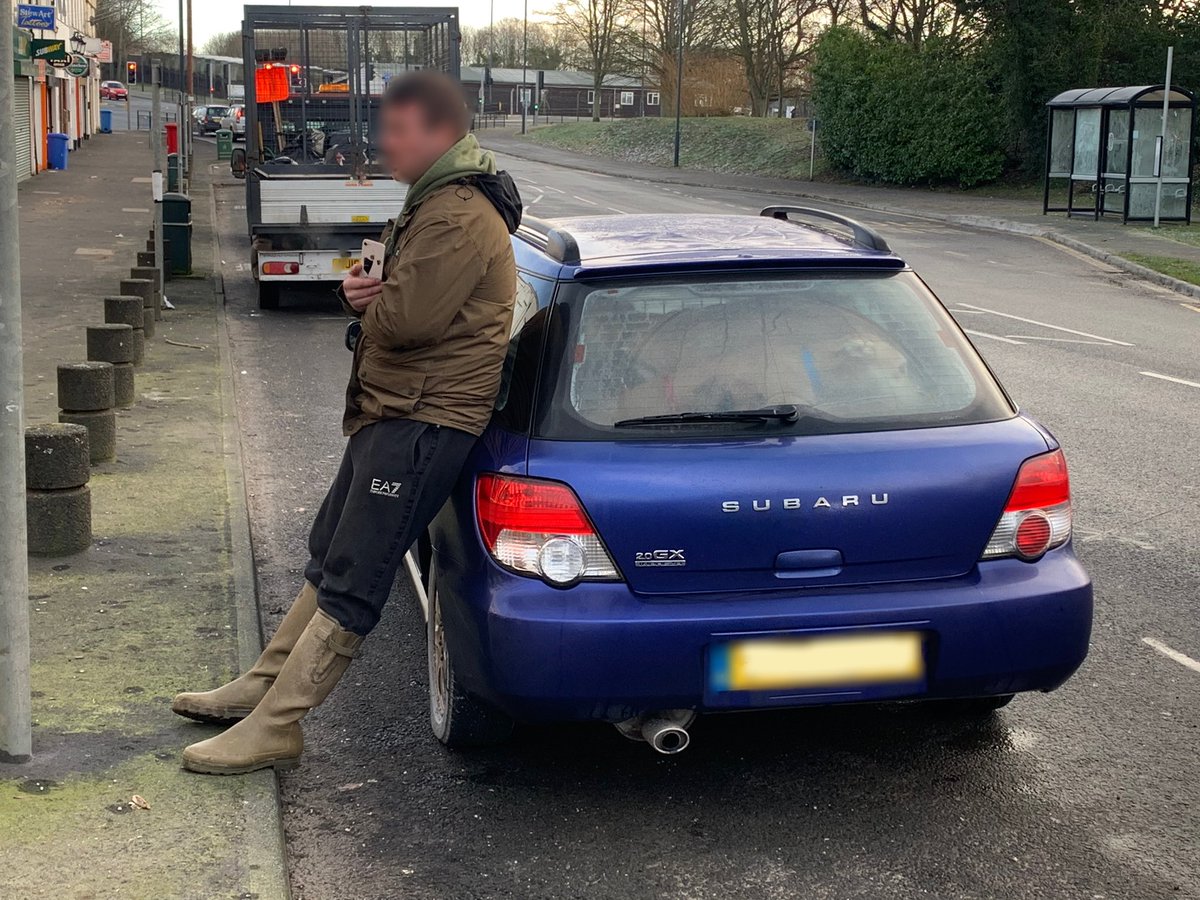 Another vehicle stopped in #Catterick Reports from the community stating that the occupants were on land without permission. One of the occupants had total disregard for anyone other than himself #Selfish All 3 given dispersal orders &amp; reported for #COVID19 #Covid19UK breaches