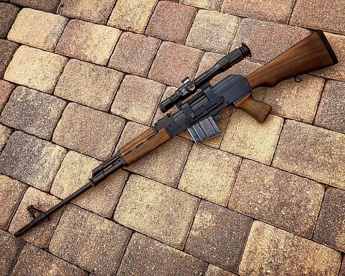 Then you have the Zastava M76, which is not a Soviet gun, but rather a Yugoslav marksman rifle.