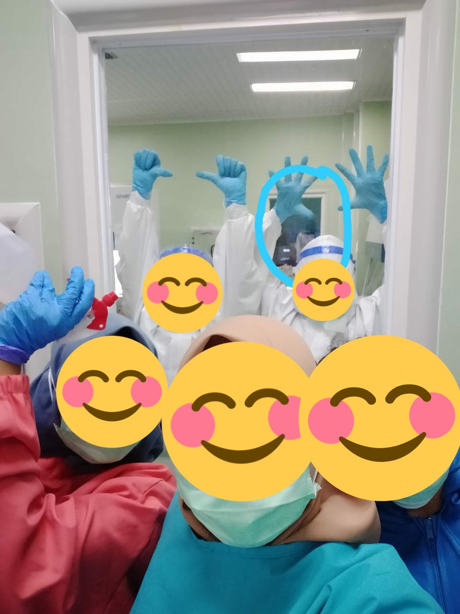 Bisa2nya mbak kunti masuk lab PCR gak pake APD level 3 😡