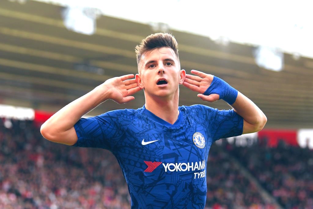 LDNFootbalI's tweet photo. At Chelsea since he was six years old. 

Chelsea captain at 22 years old.

Mason. Mount. 💙 https://t.co/WDBqild4tY