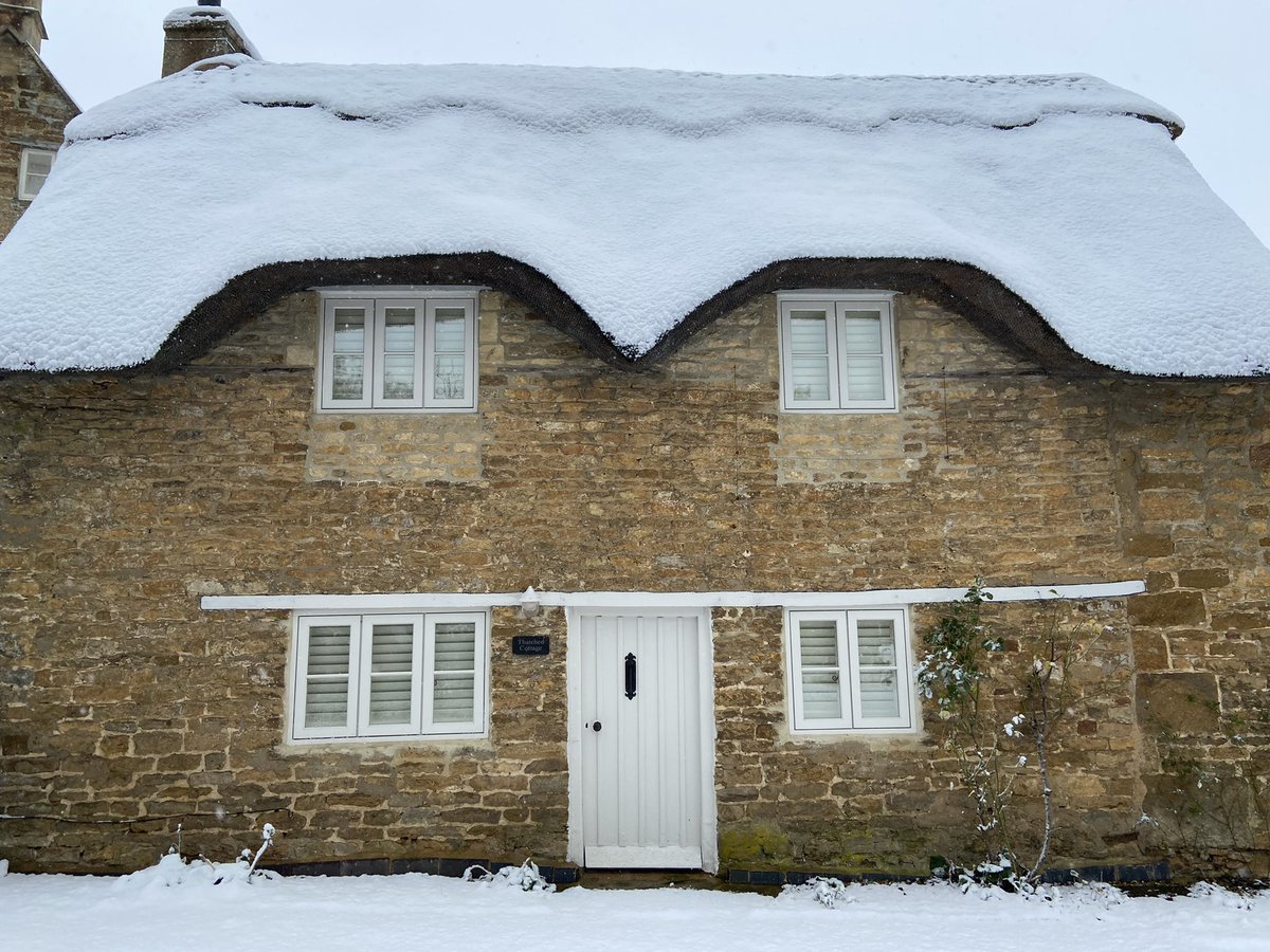 RobertAlanWard's tweet photo. This morning’s exercise cont - village favourites in the snow. https://t.co/URoTR4mmQ2