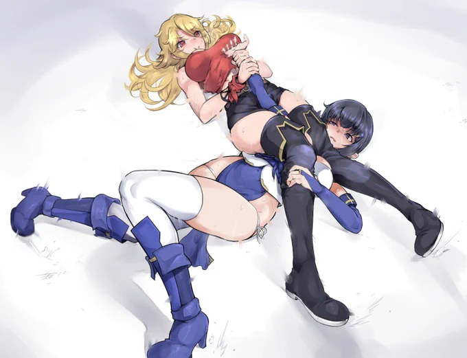 ヒバリスタさん( )とこのよその子大鳳友絵ちゃんとジェネレッタ・バニーズちゃん描きました! 