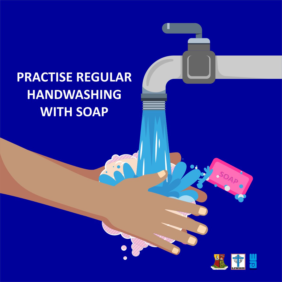 #COVID19 is real; don't let anyone tell you otherwise. 
✅Wash your hands frequently with soap and clean water,
✅Maintain #SocialDistance 
✅Wear your #facemask properly
✅Observe all necessary guidelines and regulations

#StaySafe!