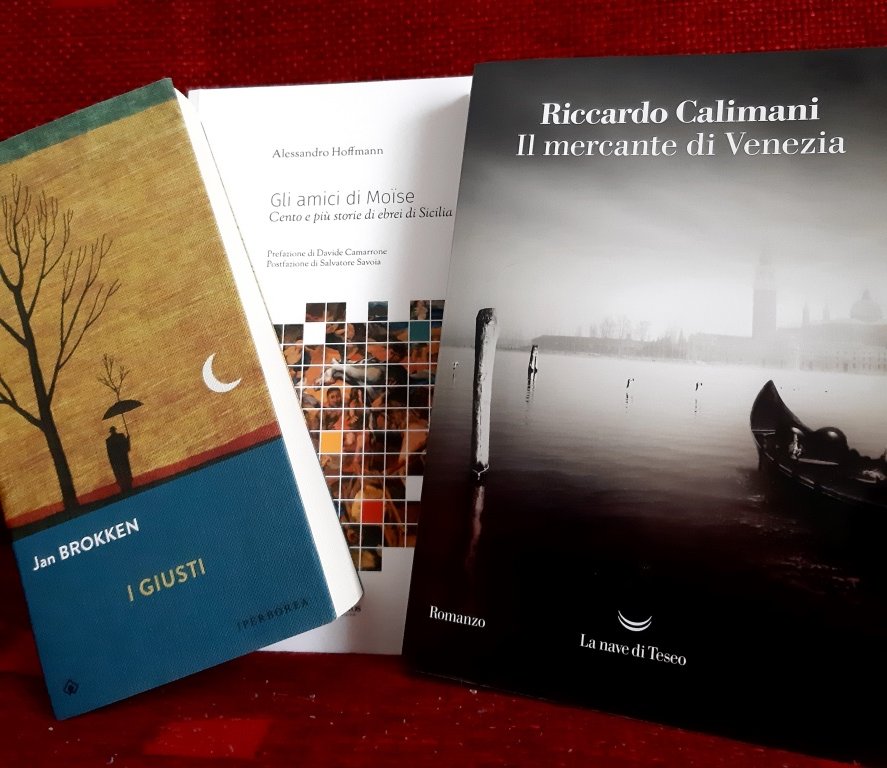 Tre titoli per il #GiornodellaMemoria (e non solo)

"I giusti" di Jan Brokken 
"Gli amici di Moise" di Alessandro Hoffmann
"Il mercante di Venezia" di Riccardo Calimani

Per capire meglio e per non dimenticare.