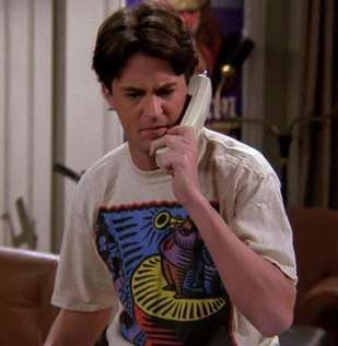 + that shows he's covering up less and he's learning to be a more open and vulnerable person with people, and it's clear how much he loves his friends (esp monica and joey and even ross) and overall his character arc is so and he's so precious kHJKL also his hair in s1 went off