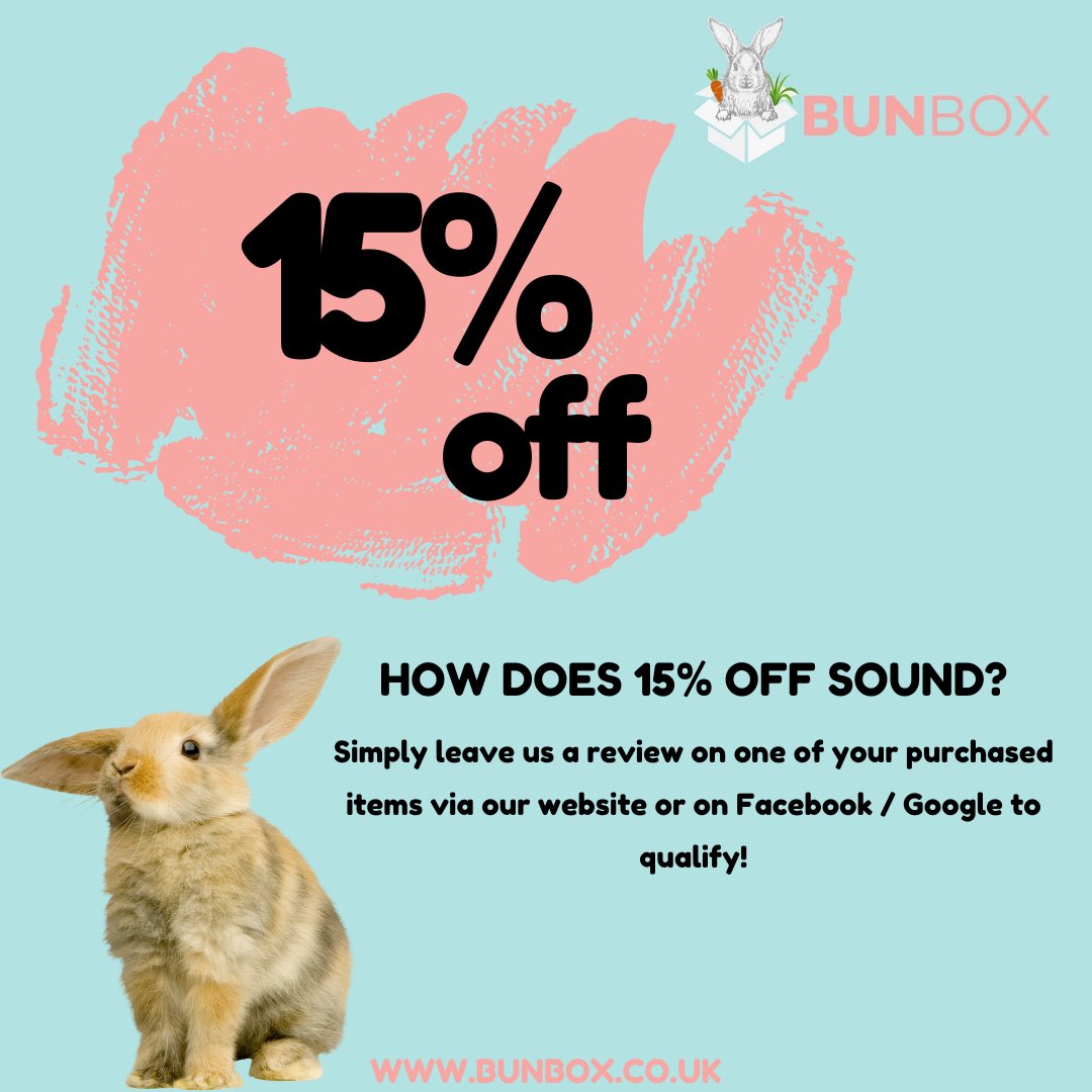 bunbox4's tweet photo. January blues ... how does 15% off sound??

All you have to do is leave a review in one of the following places:

❤️ Google
❤️ Facebook
❤️ Product review on the website 

Then just give us a message and we will send you your 15% off code! https://t.co/xb9PcE9RXI