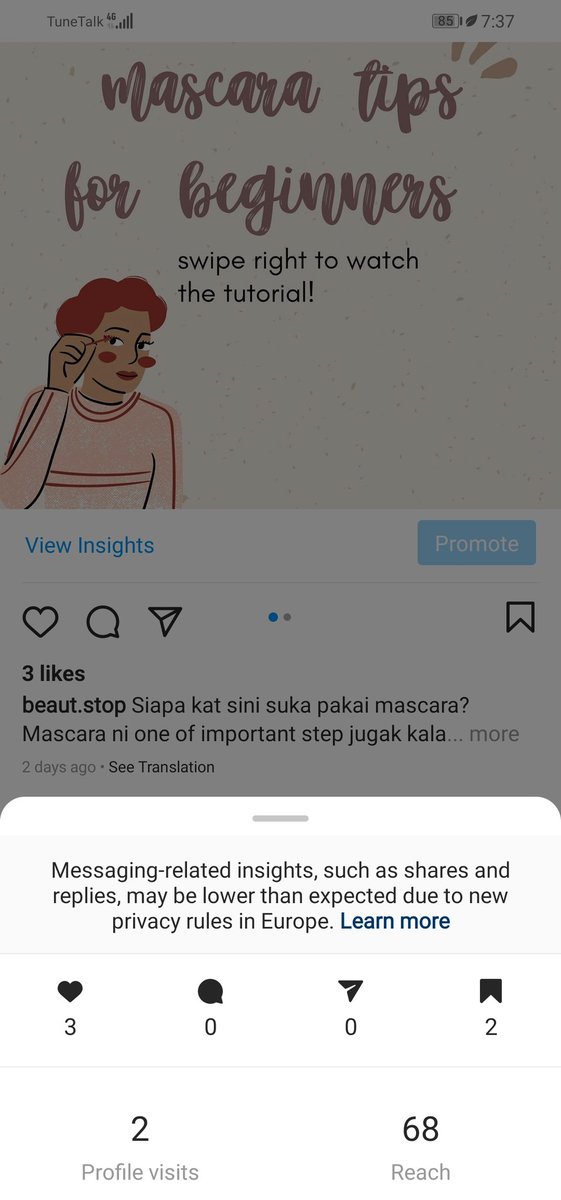 beaut_stop's tweet photo. the difference...hahahaha baby yoda punya post lagi banyak reach dari post yang i share info 😂 https://t.co/vCfv0rhSJZ