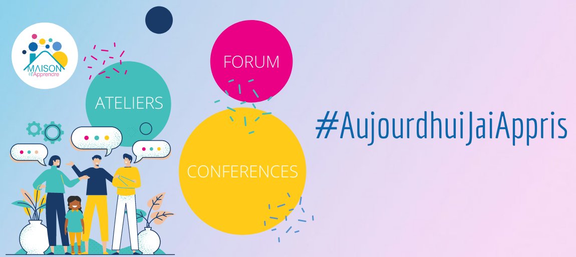 maisondelapp's tweet photo. Dès aujourd'hui et toute la semaine avec #AujourdhuiJaiAppris, partagez vos expériences et faites nous savoir ce que le #festivaldelapprendre 2021 vous a apporté ! https://t.co/aYfyPaP1AW