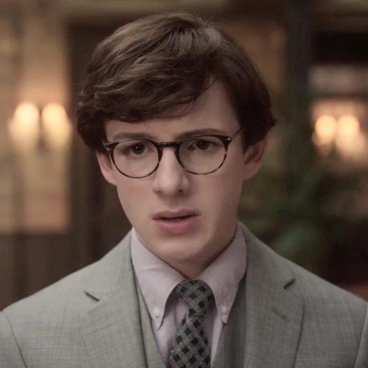 — klaus baudelaire; a series of unfortunate events (book series, tv series, film)WHAT A BISEXUAL LEGEND if he was not in a children's book i SWEAR TO YOU he would say fuck SO MUCH he deserves so MUCH i know it's the point but the FACT he had to go through so much when he simply