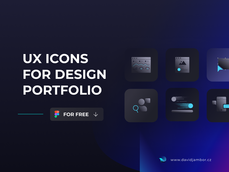 davejambor's tweet photo. I just Uploaded "UX icons for design portfolio" on @UpLabs

👉 Download it here: https://t.co/bd1BcGkISj https://t.co/ULwKQAxhSM