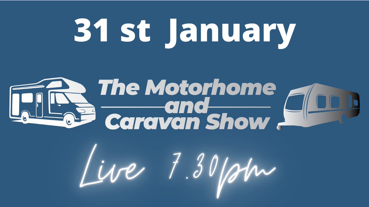 TheMandCShow's tweet photo. Put it in the Diary 
More updates to follow and very excited on who we have got on.....
#motorohome #caravan #show https://t.co/MPLOAWzdEl