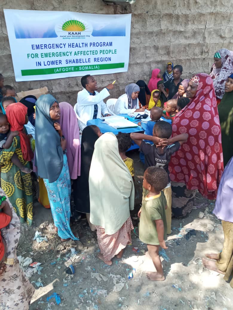 KaahRelief's tweet photo. Provision of emergency health services to emergency affected people in Afgoye and Wanlaweyn districts of Lower Shabelle region. https://t.co/0CtvSi5kFS