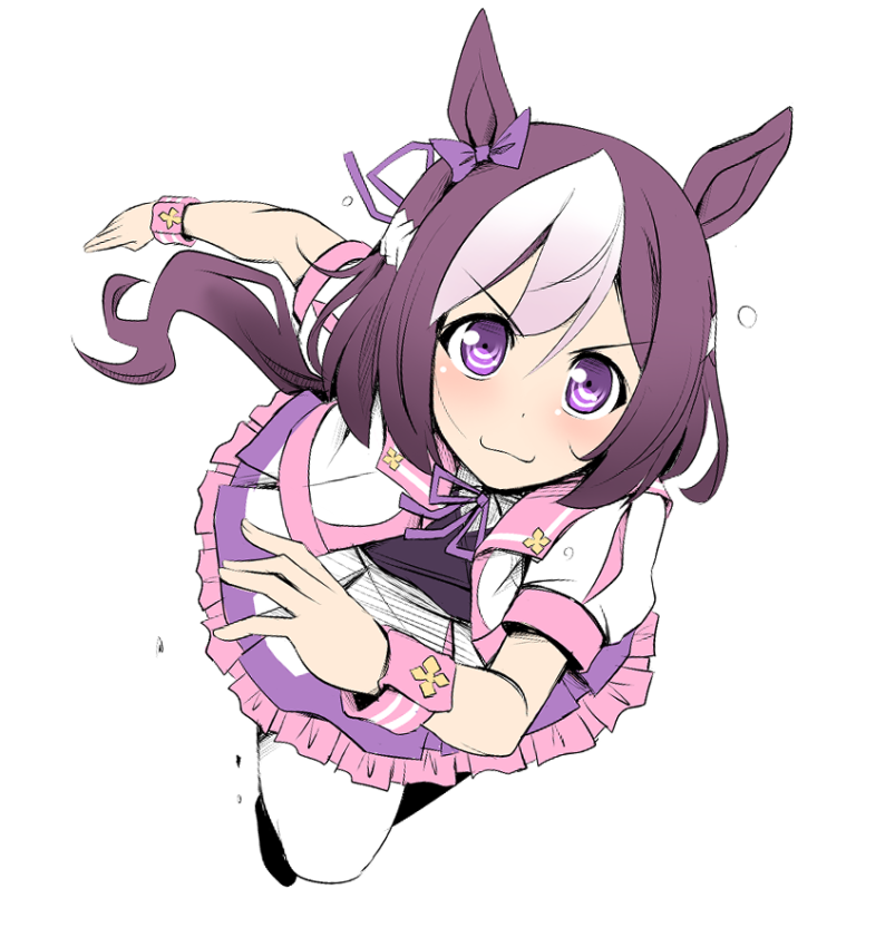 スペシャルウィーク(ウマ娘) 「どや顔スペちゃん
ムフー!!
#ウマ娘 」|とんぷう🐴のイラスト