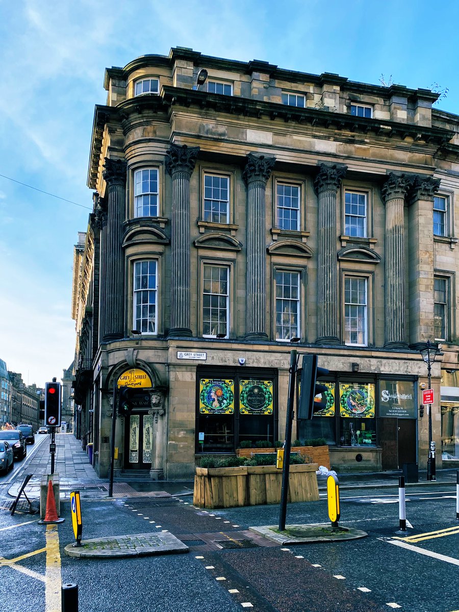 I have very strong feelings about these pavilions at either end of the west side of Grey Street. Both probably designed by John Wardle (1792-1860).