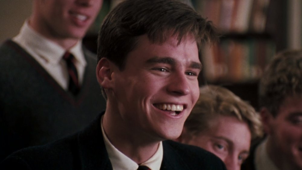 — neil perry; dead poets society (film)i kin him...... a bit too much but STILL GOD he just.... i know he had to die for the character arc and todd and whatever etc etc but UGH as a person who i LOVE he didnt deserve to DIE and i dont CARE abt what makes a film good because i