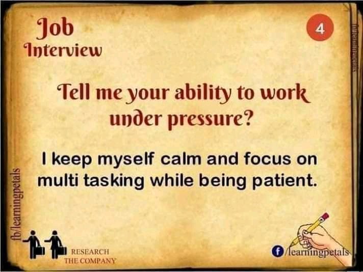 A thread of interview question , answers and tips. Please retweet