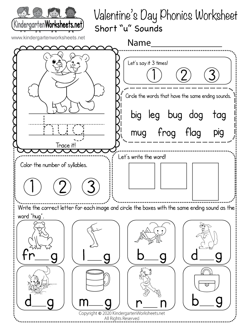 Kindergarten WSheets on Twitter: "We have a series of free Within Syllable Worksheet For Kindergarten