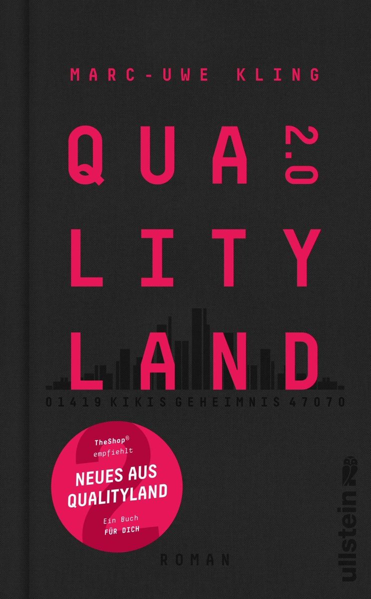 thisvoiceactor's tweet photo. Der Beitrag zu #gaming entsteht! 😃 Für die Wartezeit eine Empfehlung:
@realMarcUwe hat drei grandiose Romane zu einer technologisierten Zukunft geschrieben, die ich lesens-/hörenswert finde. Schnuppert mal rein in #qualityland und #qualityland2 #caspicts #pictsbfs #picts https://t.co/ZOI7vandyY