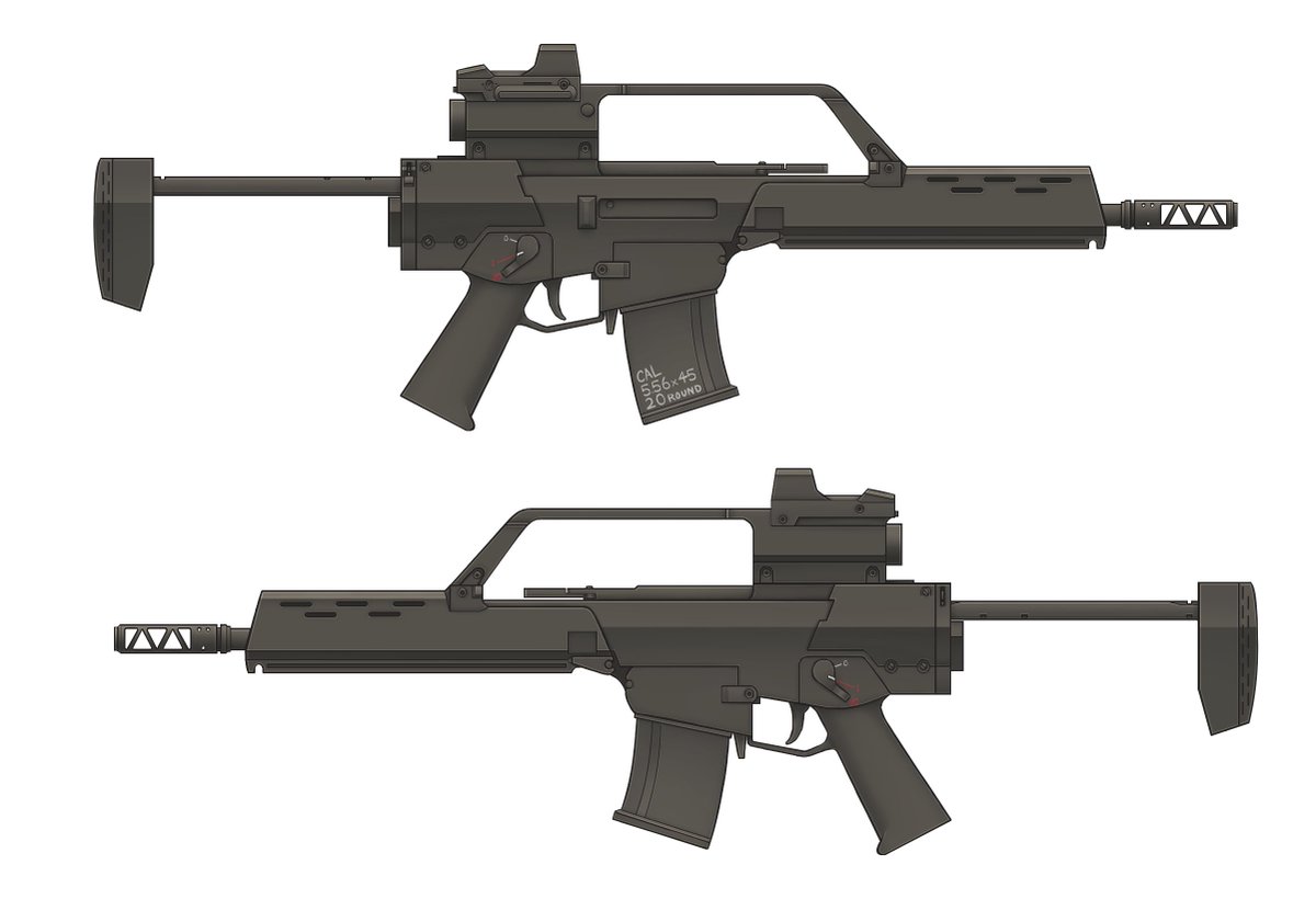 Spartan56 H K G36k スライドストック