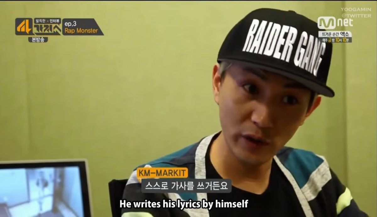 now for the best part. let's look at all the aspects of his rap - tone, flow, lyricism, pronunciation/speed #Namjoon  #김남준  #RM  @BTS_twt