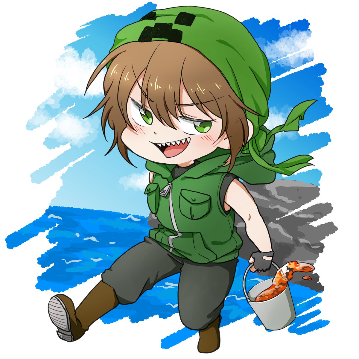 kmdr_h0's tweet photo. 海賊zmさんで参加させて頂きましたー！！
ありがとうございます😊💕
企画お疲れ様です！ https://t.co/JvBqhzV4rD