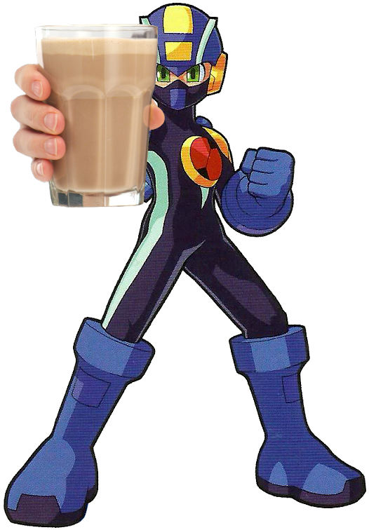 Every Mega Man from each series gives you Choccy Milk (2/2)