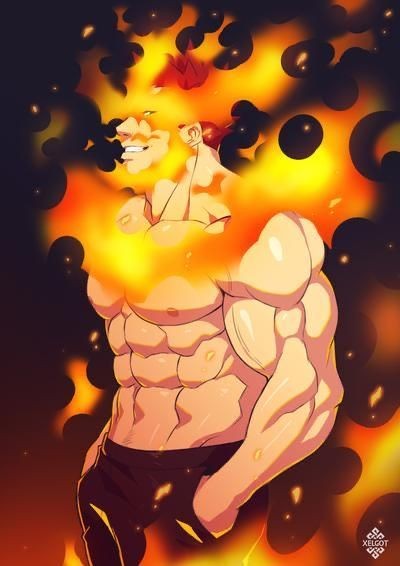 2: Fire usersEndeavour (MHA) vs Ace(one piece)