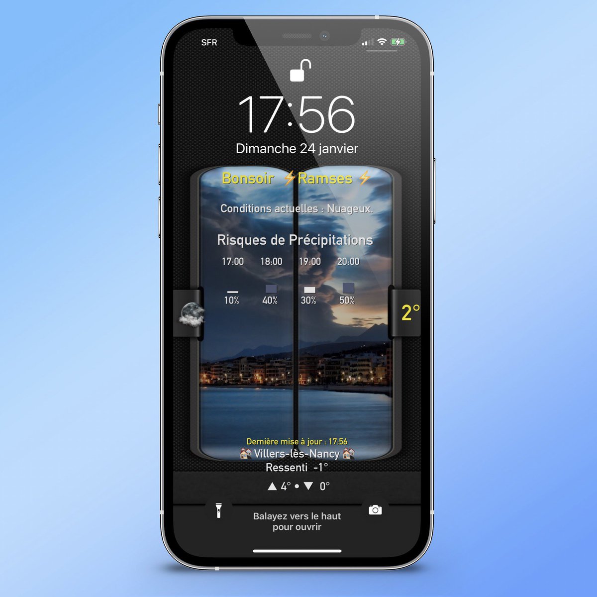 Ramses7420's tweet image. New setup 

#iOS14 #ioslockscreen #nojailbreak #RealweatherV4

Thanks to @thewaytozion