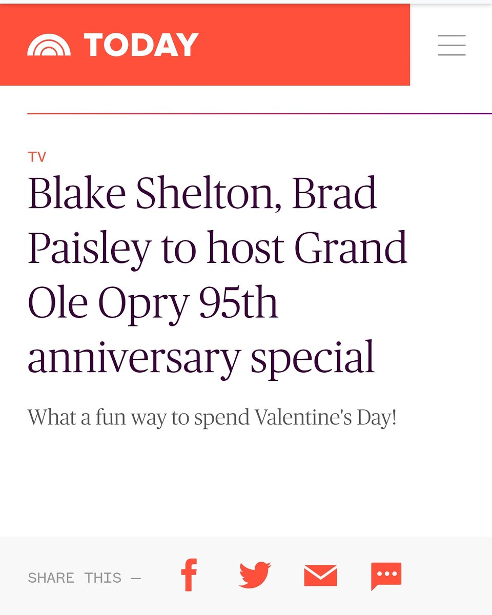 Brad paisley and Blake Shelton this is gonna be hilarious these two are quite a Pair I remember seeing these two one Season of the voice when Blake had Brad as his advisor and that worked out pretty well now let's see how it works out with them as hosts https://t.co/gu7NncoYI8