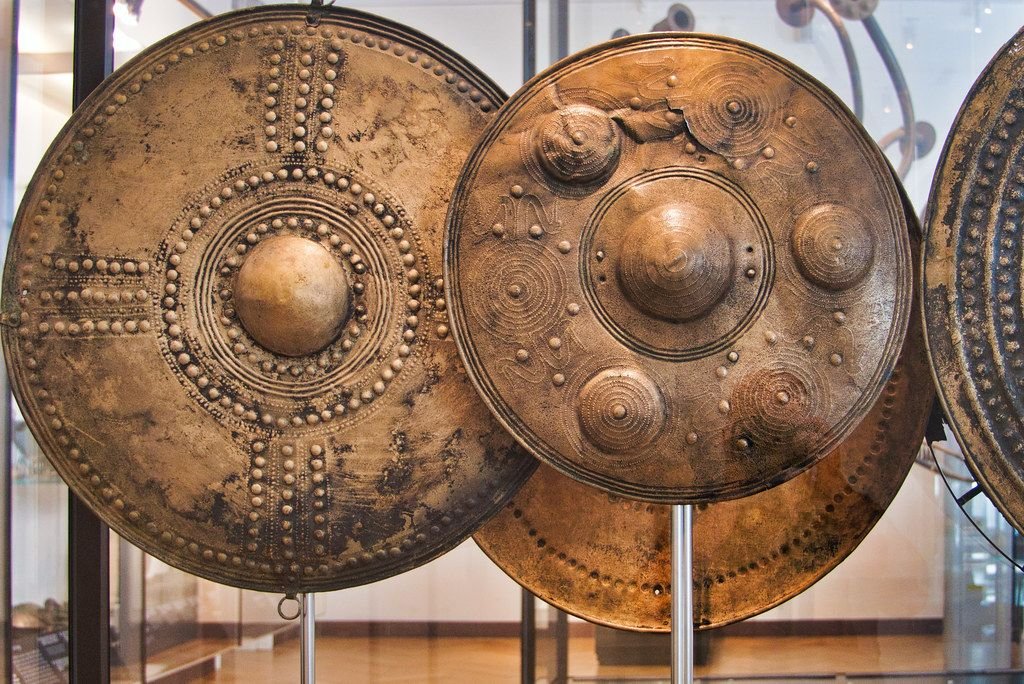 “‘Men of Persia, Lydia and Put (Aksum / Ethiopia)  served as soldiers in your army.They hung their shields and helmets on your walls,  bringing you splendor.