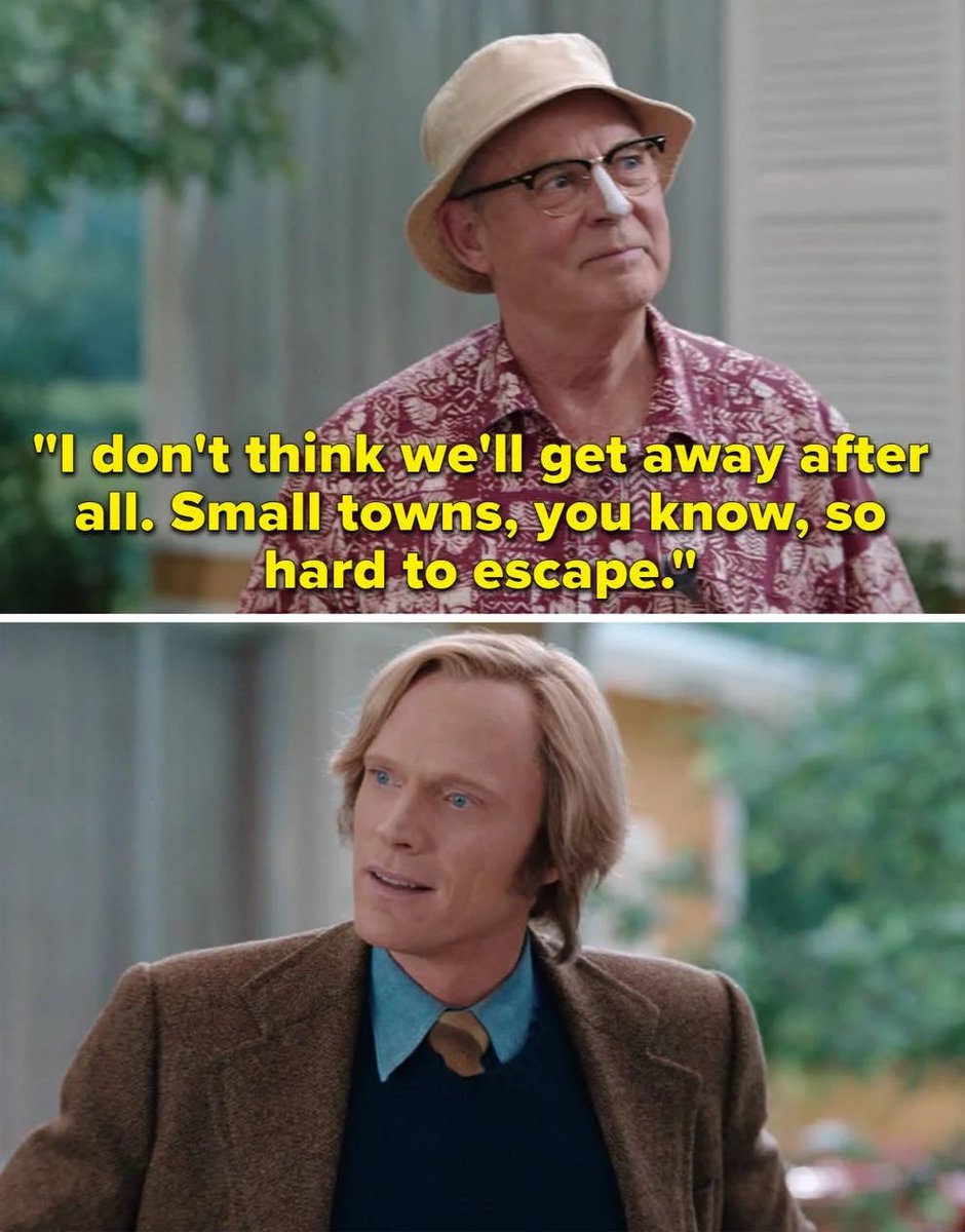 Vision asks the doctor if he’s still going on vacation after Wanda gives birth...it’s a bit on the nose, but the people in the town/reality are there against their will by someone.