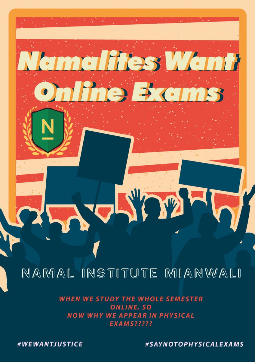 abdulhadichohan's tweet photo. ہم نمل والے کسی مسیحا کے منتظر ہیں۔ خدارا ہماری آواز بنو۔
@ShahzadYunasPTI 
@SidraIqbal 
#NamalietsWantOnlineExams 
@ImranKhanPTI https://t.co/BQJa0Yo1Z9