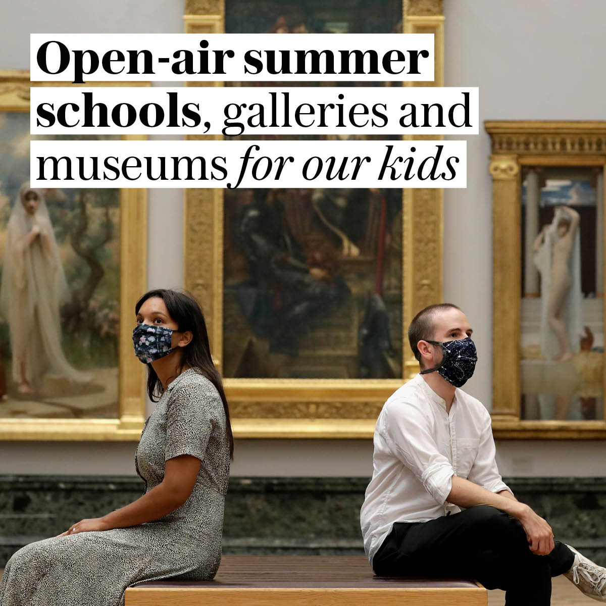 Authorities need to get their heads together now to make the most of safe cultural spaces currently empty and likely to remain so over the spring and summer monthsUnfortunately, it's an area plagued by health and safety bureaucracy, meaning there is always an excuse not to act