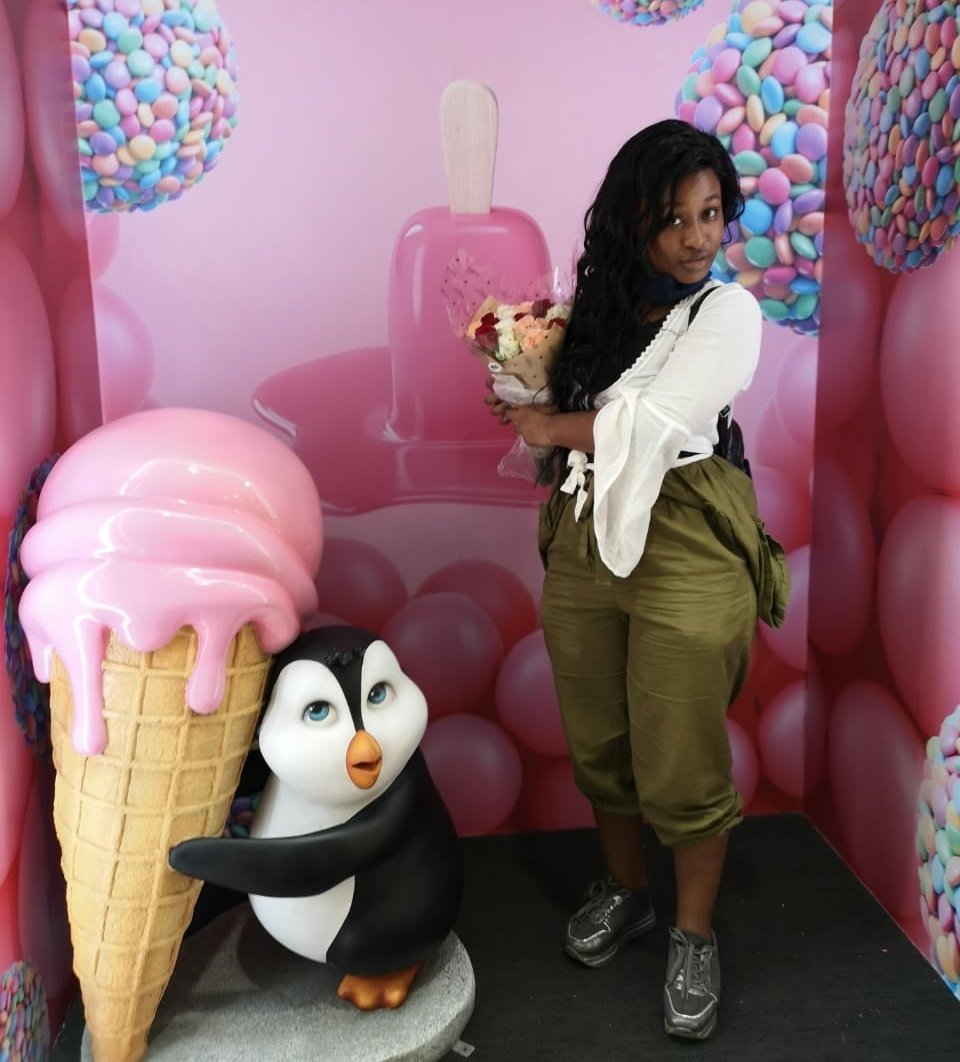 There's something about flowers...