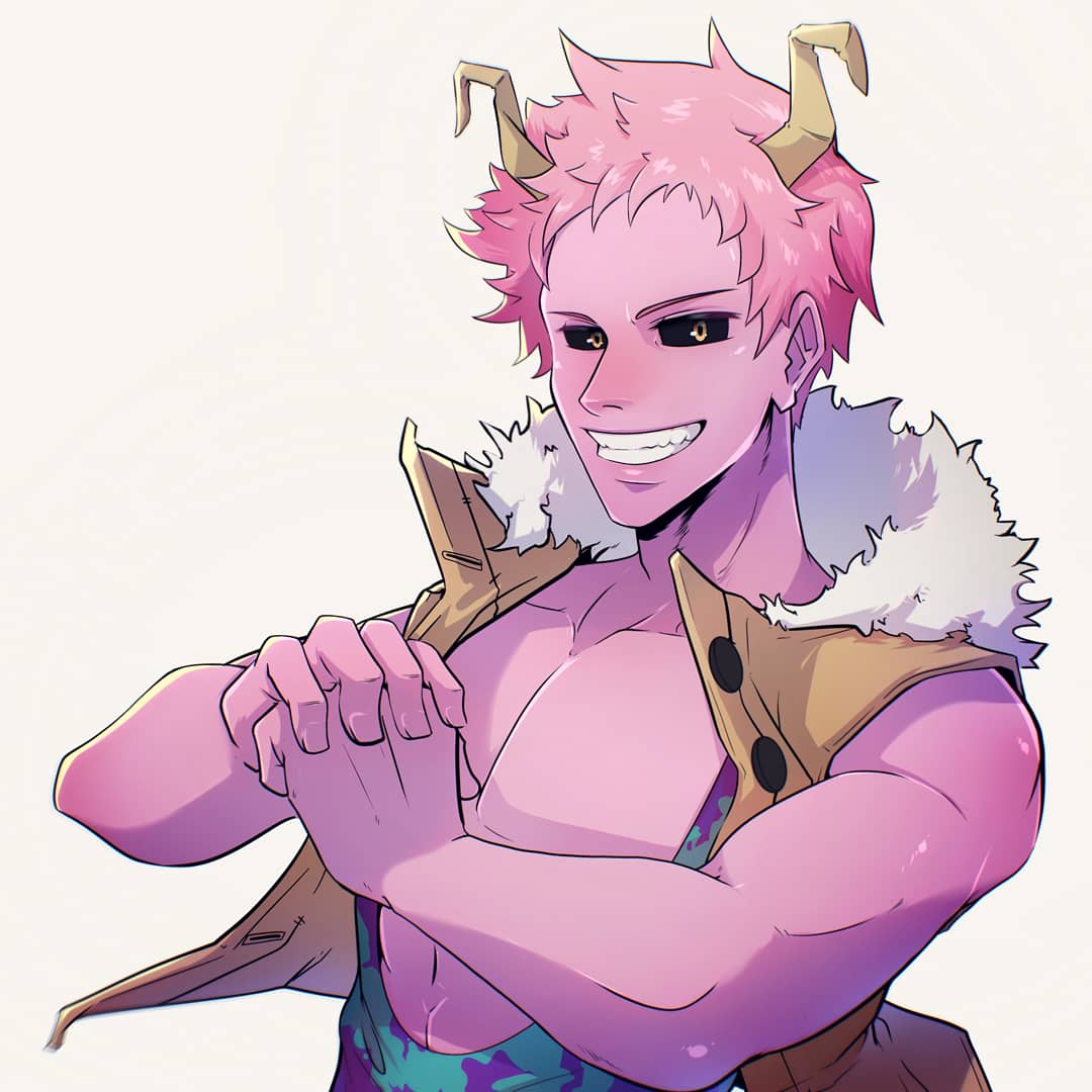 ☆ Mina ♂️ / bnha

Had a go at making Mina masculine today ^^ ..reminds me of bubblegum or something sweet xD

#fanart #bnha #minaashido