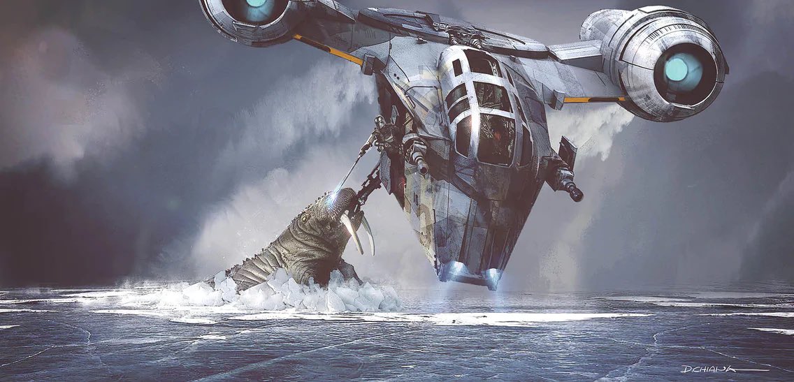 the amazing concept arts of The Mandalorian: a (long) thread