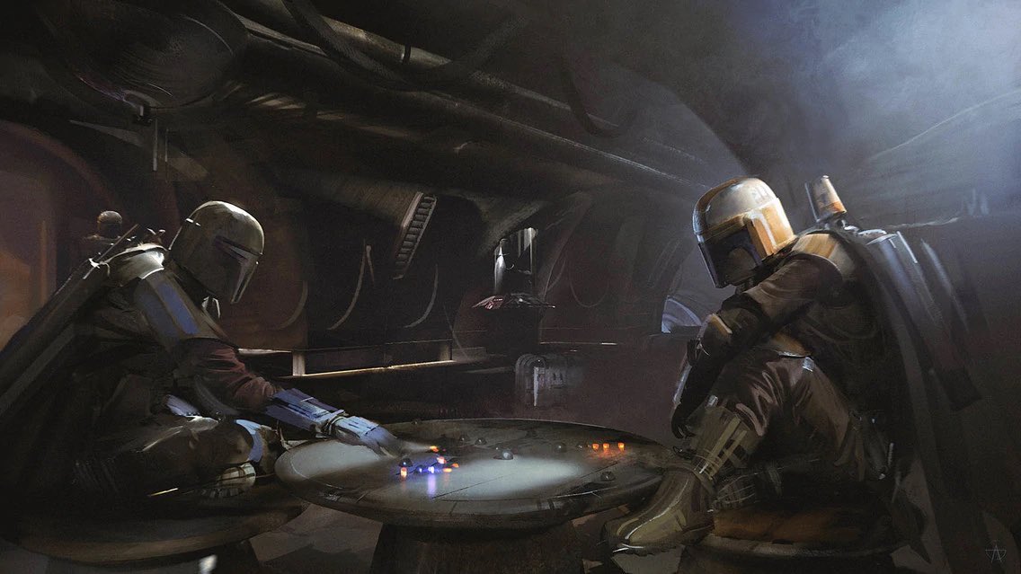 the amazing concept arts of The Mandalorian: a (long) thread