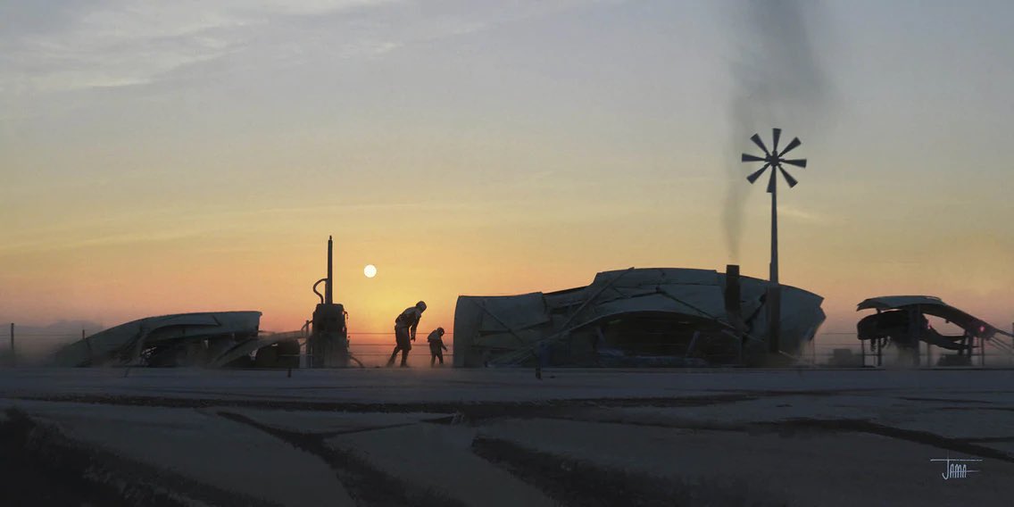 the amazing concept arts of The Mandalorian: a (long) thread