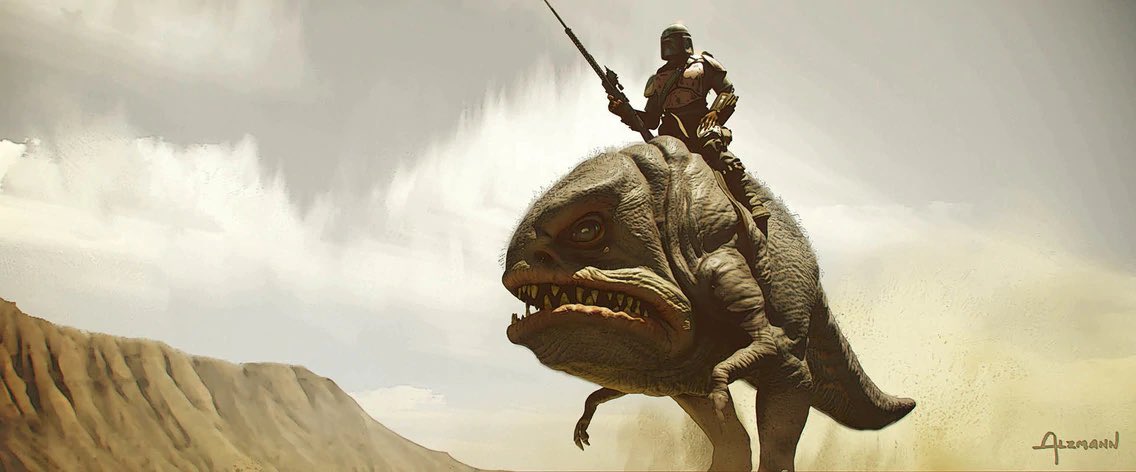 the amazing concept arts of The Mandalorian: a (long) thread